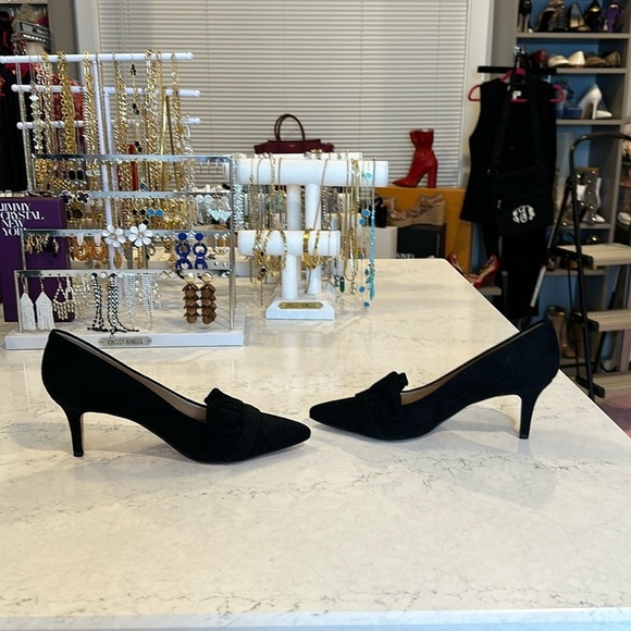 Sole Society faux suede heels size 7 - Picture 1 of 5